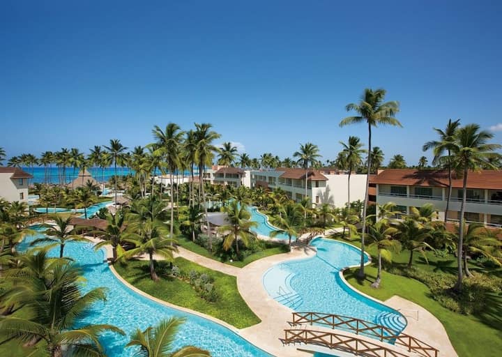 Dreams Royal Beach Punta Cana: piletas y jardines